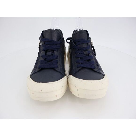 Spring Step Women's Rantana Fashion Sneakers Size 309 8.5 Blue Leather Lace Up - Picture 3 of 11